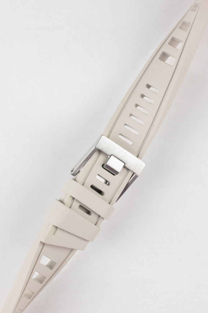 ISOfrane Rubber Dive Watch Strap in LIGHT GREY