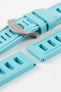 ISOfrane Rubber Dive Watch Strap in TURQUOISE