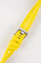 ISOfrane Rubber Dive Watch Strap in YELLOW