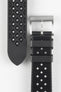 textured rubber dive watch strap 