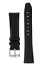 IWC-Style Calf Leather Watch Strap in BLACK