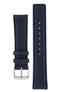 IWC-Style Calf Leather Watch Strap in BLUE