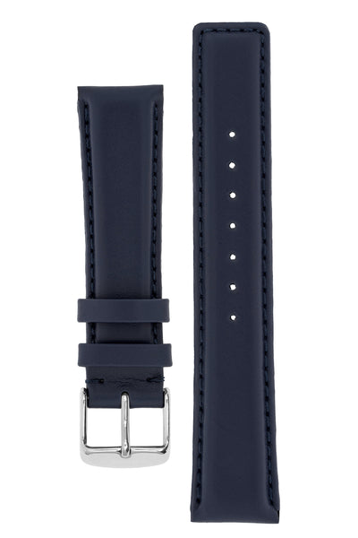 IWC-Style Calf Leather Watch Strap in BLUE