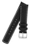 IWC-Style Carbon Embossed Watch Strap in BLACK