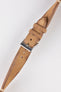 Suede Watch Strap Distressed Amber