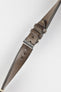 JPM Italian Vintage Leather Watch Strap in TABAC BROWN