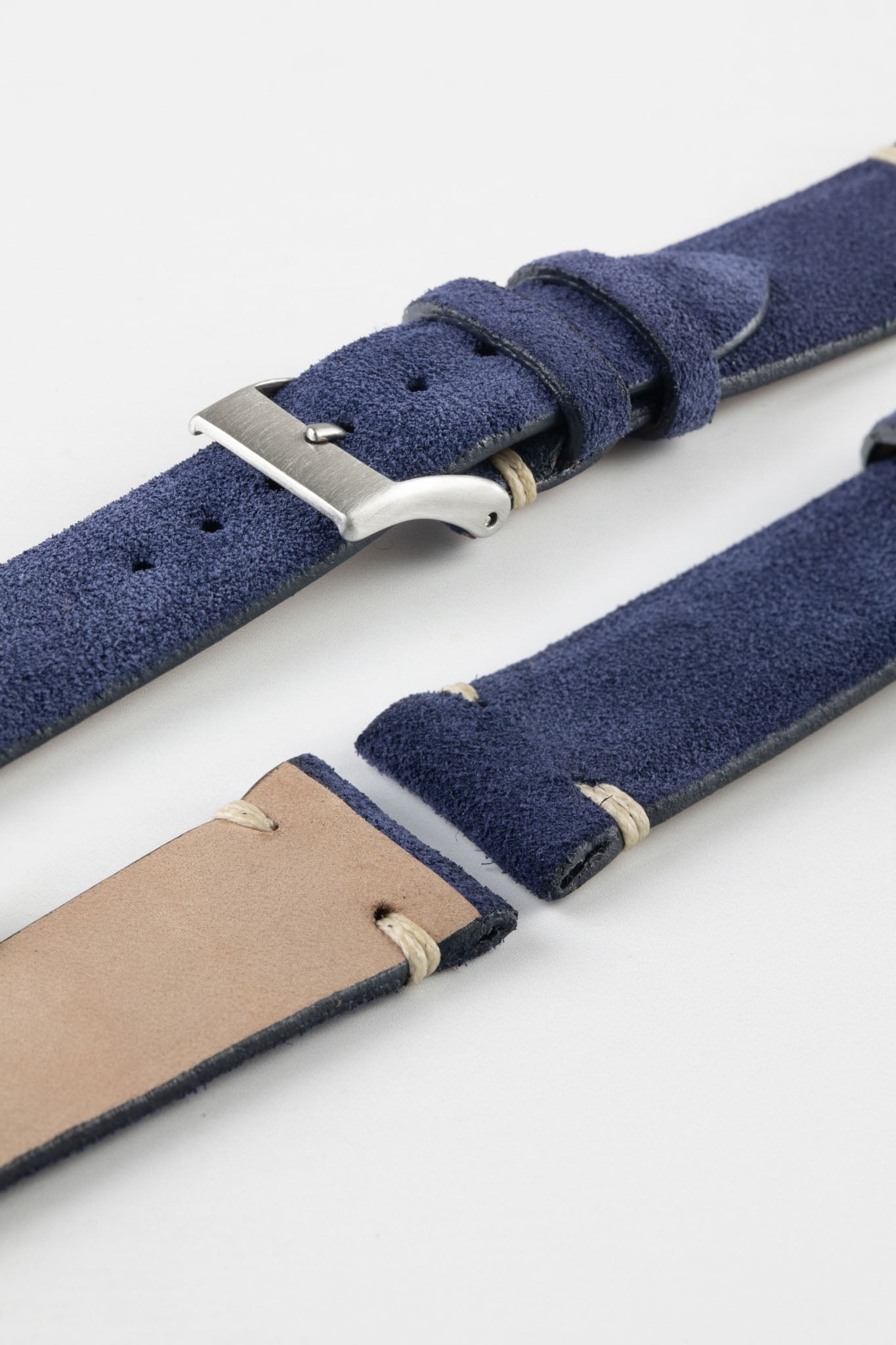 Blue suede 2025 strap