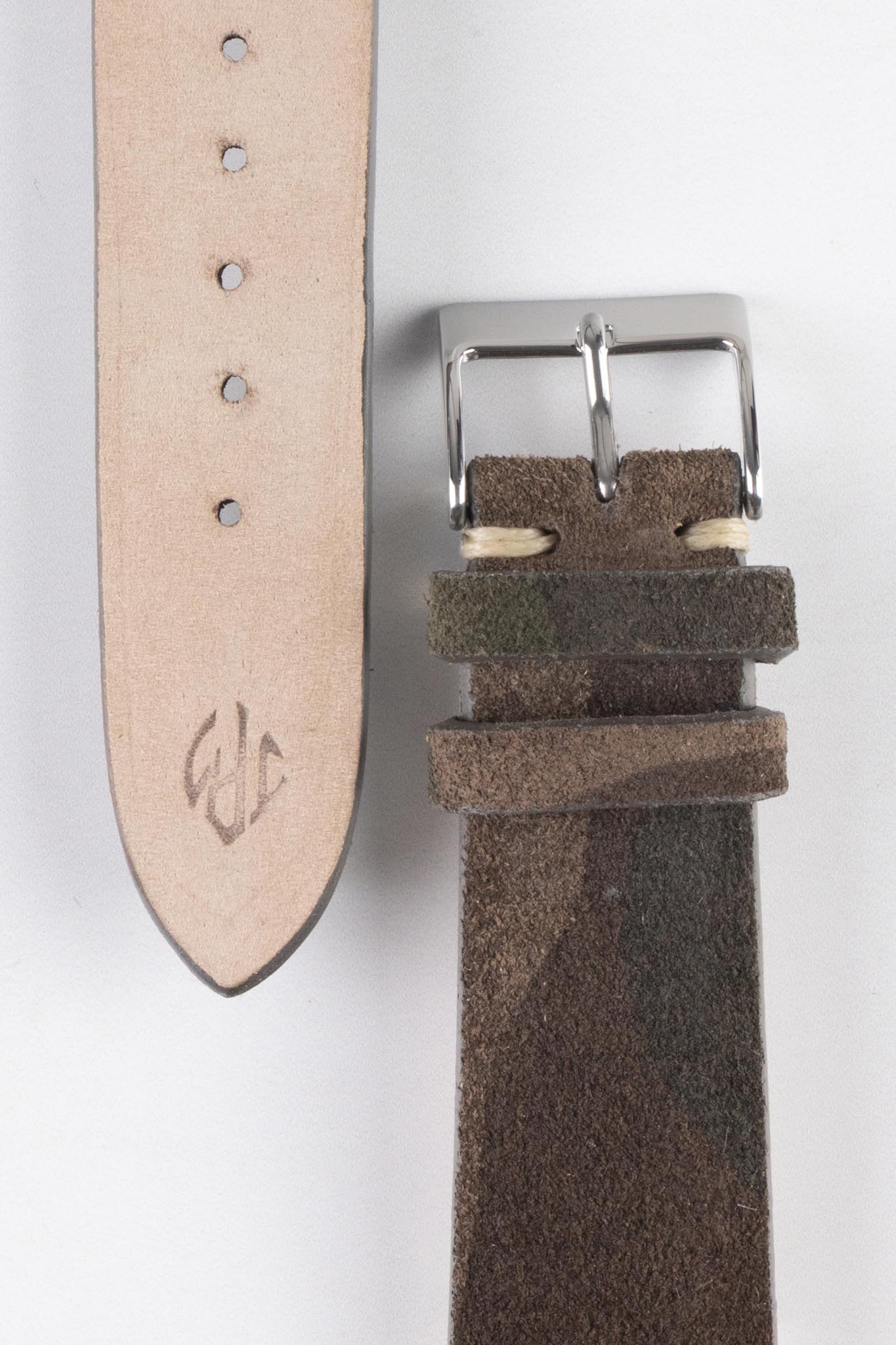 Vintage suede watch strap shop