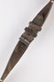 JPM Italian Vintage Suede Leather Watch Strap in BROWN CAMOUFLAGE
