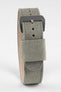 Grey Suede Watch Strap