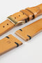 JPM NERO Vintage Leather Watch Strap in HONEY