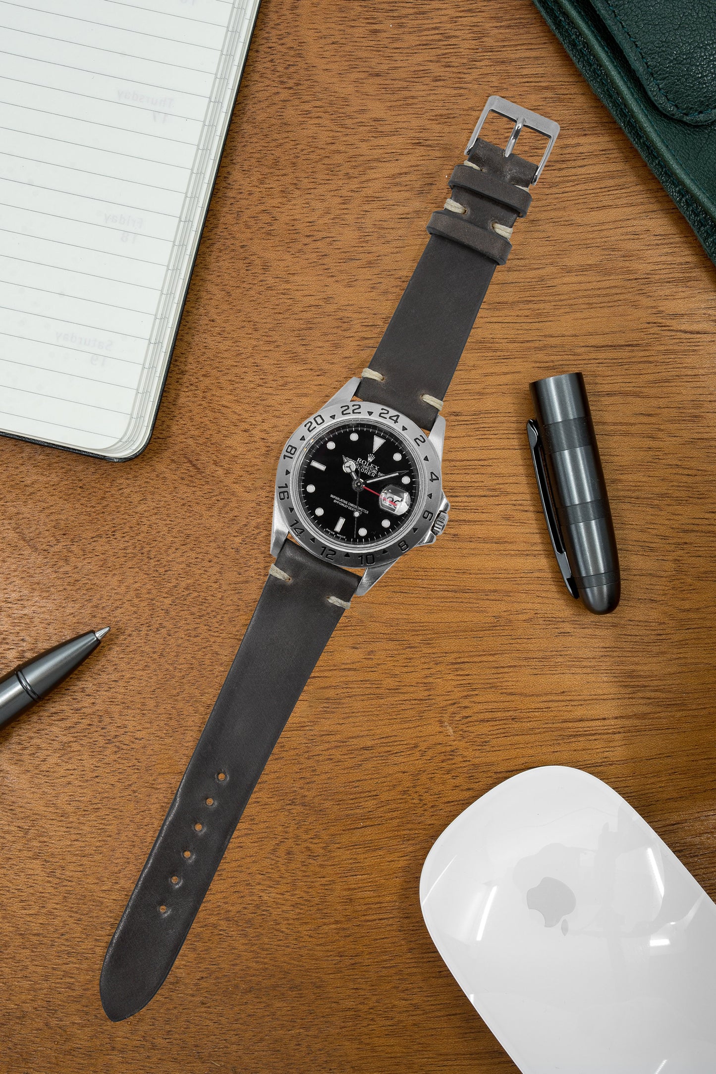 JPM Italian Shell Cordovan Watch Strap | WatchObsession