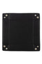 black valet tray (leather)