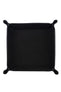 black valet tray