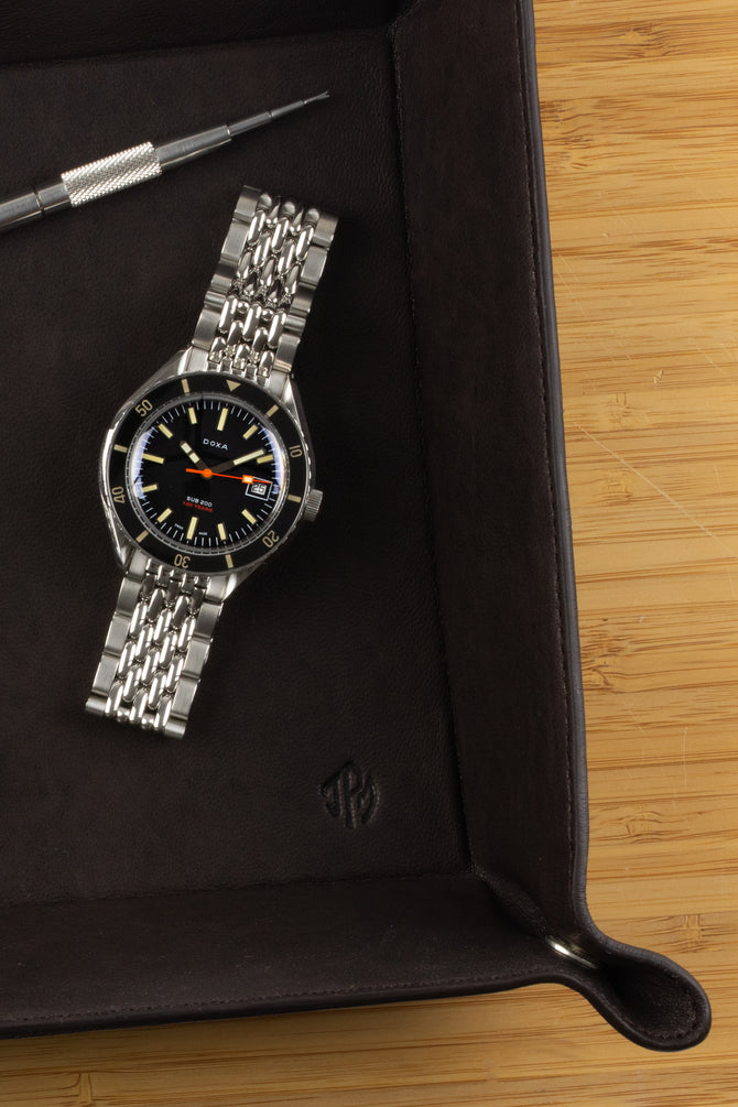 valet tray for watches