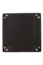 JPM Large Leather Watch Valet Tray in BROWN