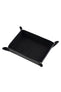 JPM Small Leather Valet Tray in BLACK