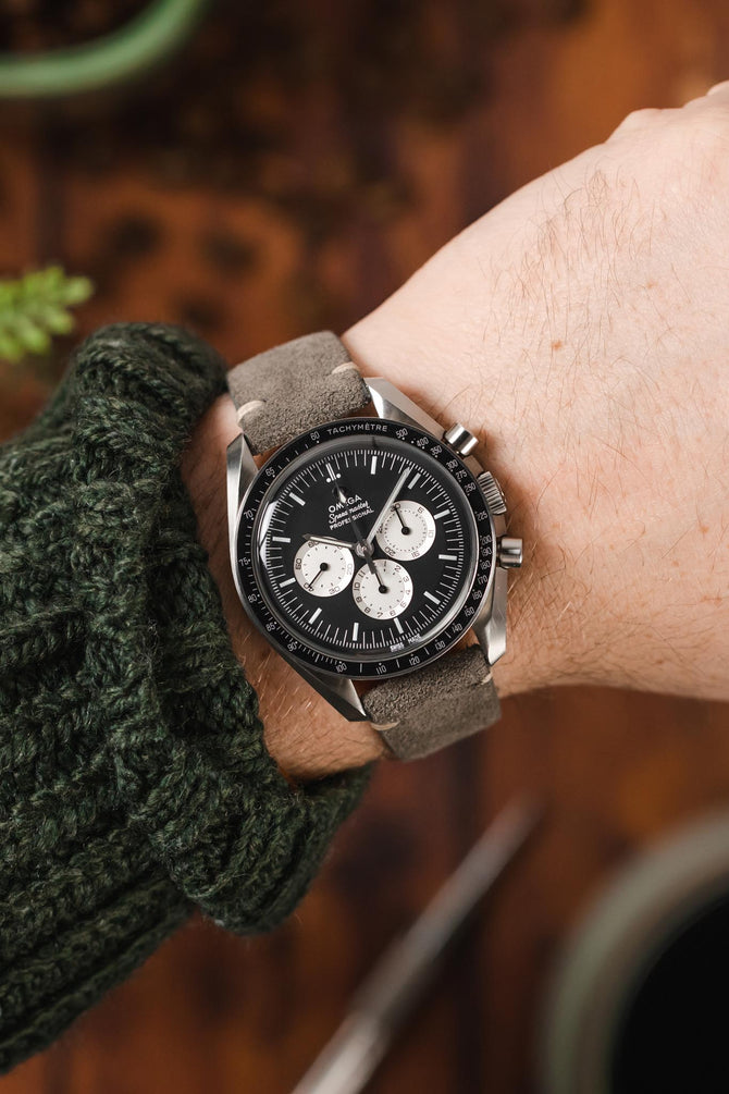 vintage suede watch strap 