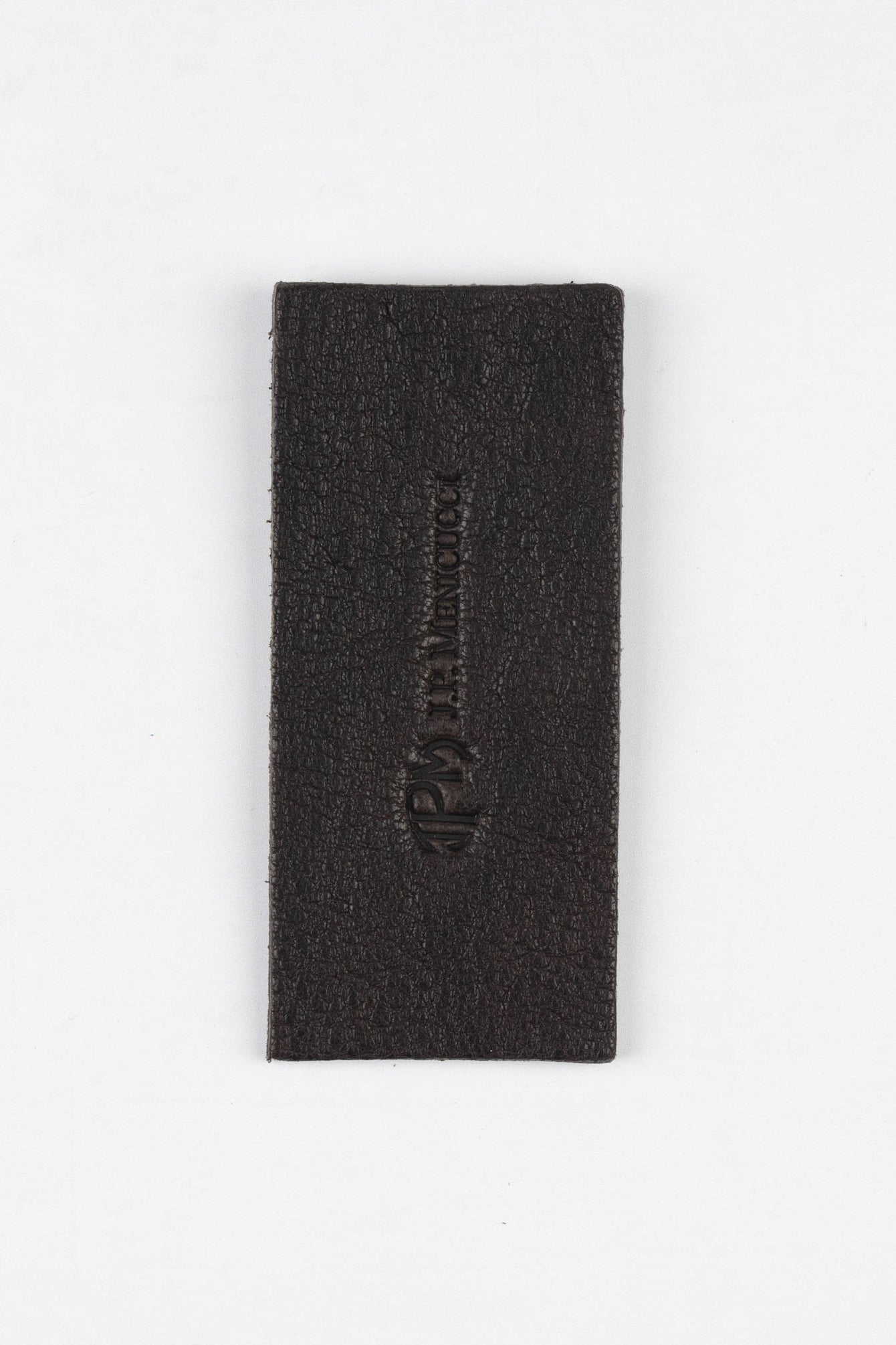 JPM Single Watch Leather Travel Pouch in BROWN