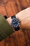 Morellato AMADEUS Genuine Crocodile Watch Strap in NAVY BLUE