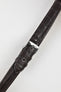 Morellato AMADEUS Genuine Alligator Watch Strap in DARK BROWN