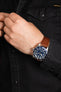Morellato AMADEUS Genuine Alligator Watch Strap in GOLD BROWN