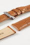 Morellato AMADEUS Genuine Alligator Watch Strap in HONEY