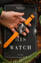 black watch strap orange stitch 