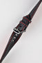 black calfskin watch strap 