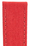 Morellato CORDURA 2 Water-Resistant Fabric Watch Strap in RED