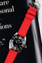 Morellato CORDURA 2 Water-Resistant Fabric Watch Strap in RED