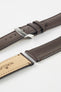 Morellato LEVY Vintage Calfskin Leather Watch Strap in DARK BROWN