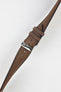 Morellato LEVY Vintage Calfskin Leather Watch Strap in BROWN