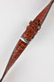 watch strap crocodile brown
