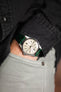 Morellato TRACY Genuine Crocodile Watch Strap in GREEN