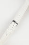 Morellato TRACY Genuine Crocodile Watch Strap in WHITE