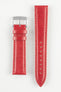 Morellato VIOLINO Genuine Lizard Skin Strap in RED