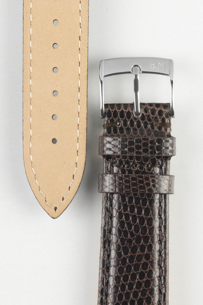 brown lizard watch strap 