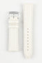 Morellato VIOLINO Genuine Lizard Skin Strap in WHITE