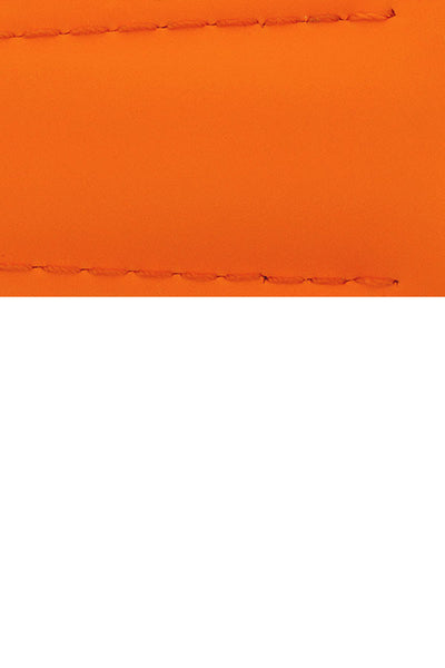 OMEGA Planet Ocean Deployment Rubber Watch Strap in ORANGE