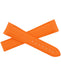 OMEGA Planet Ocean Deployment Rubber Watch Strap in ORANGE