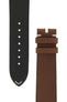 OMEGA '#SPEEDYTUESDAY' Vintage Style Leather Watch Strap in BROWN