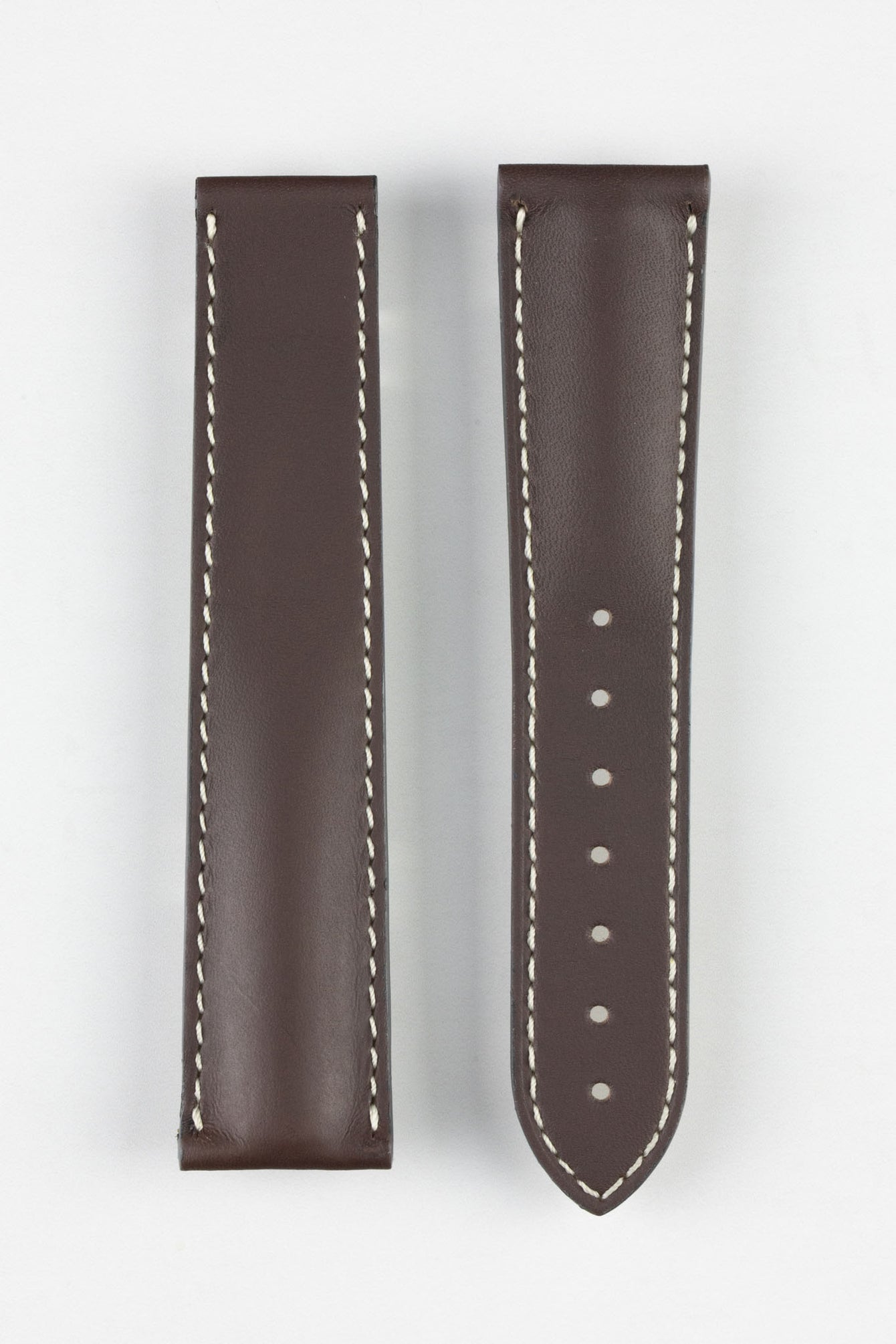 omega brown leather watch 