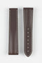 omega brown leather watch 
