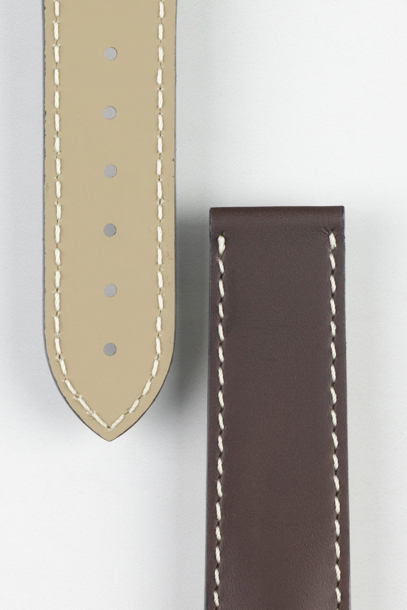 omega brown leather watch 