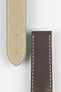 omega brown leather watch 