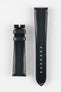 20mm green leather watch strap 