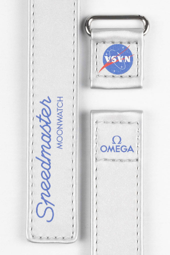 OMEGA CWZ016040 2-Piece NASA Speedmaster Moonwatch Velcro® Strap - GREY