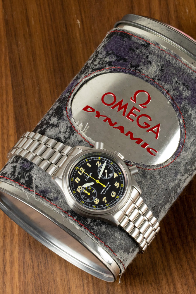OMEGA Dynamic III Chronograph Watch - 5240.50.00 - Black Dial