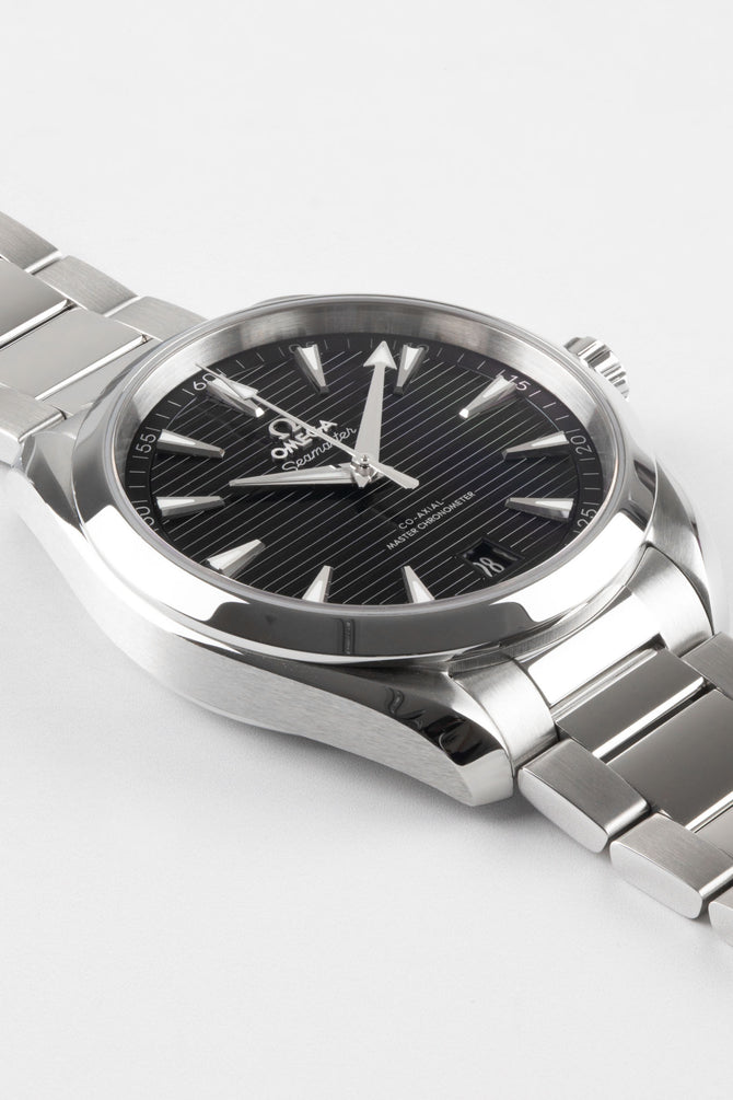 OMEGA 220.10.41.21.01.001 Seamaster Aqua Terra 150m 41mm Co‑Axial Master Chronometer - Teaked Black Dial